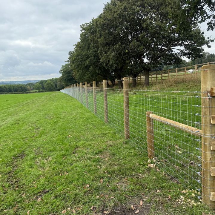 Horse Paddock Fencing Installation